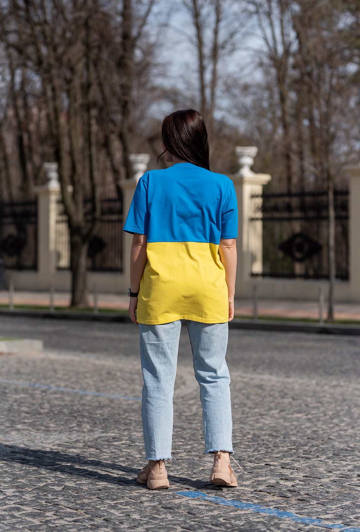 Желто голубая футболка —  367775. Maritel. Изображенние 2