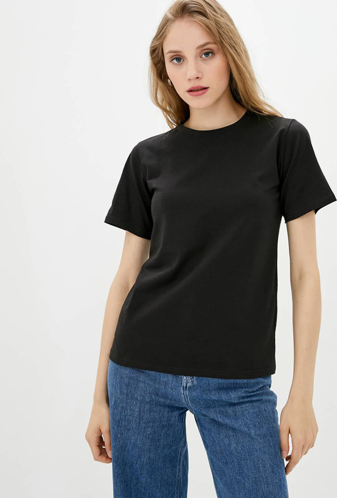 Черная базовая футболка —  505127. Maritel