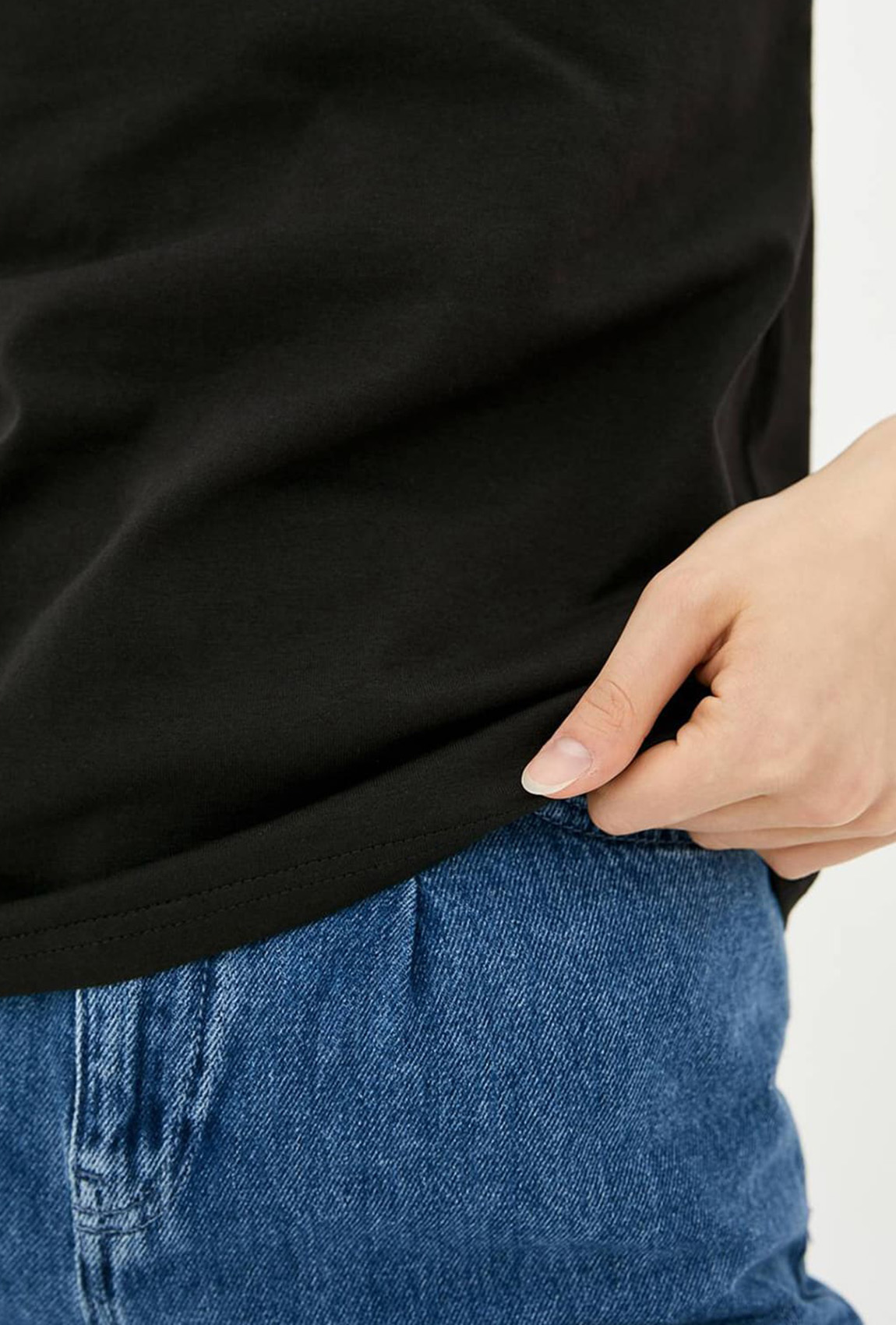 Черная базовая футболка —  505127. Maritel. Изображенние 1