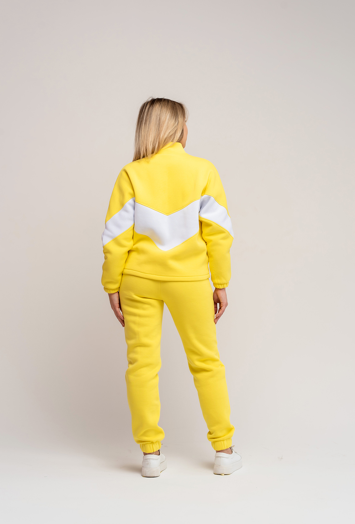 Желтый костюм футер на молнии — 755634. Maritel. Изображенние 1 Желтый костюм футер на молнии — 755634. Maritel. Изображенние 1