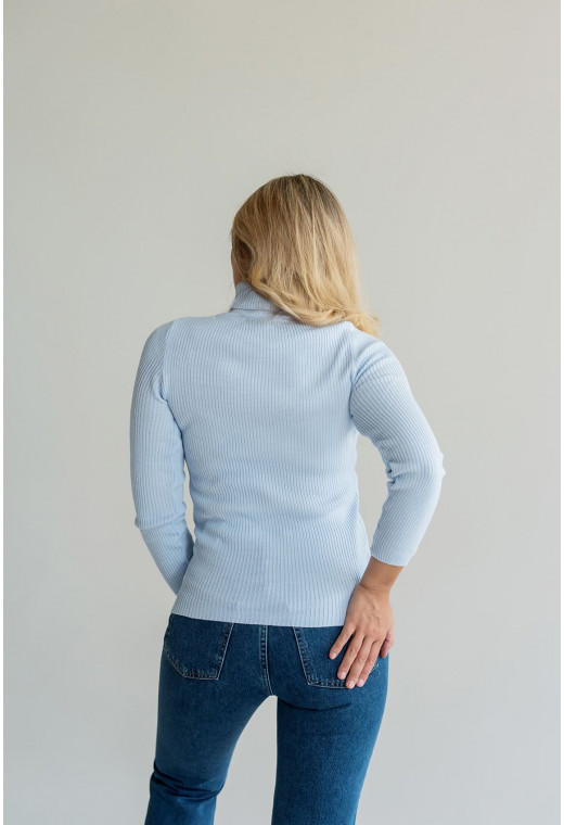 Блакитний гольф в рубчик — 351178. Maritel. Зображення 1 Блакитний гольф в рубчик — 351178. Maritel. Зображення 1