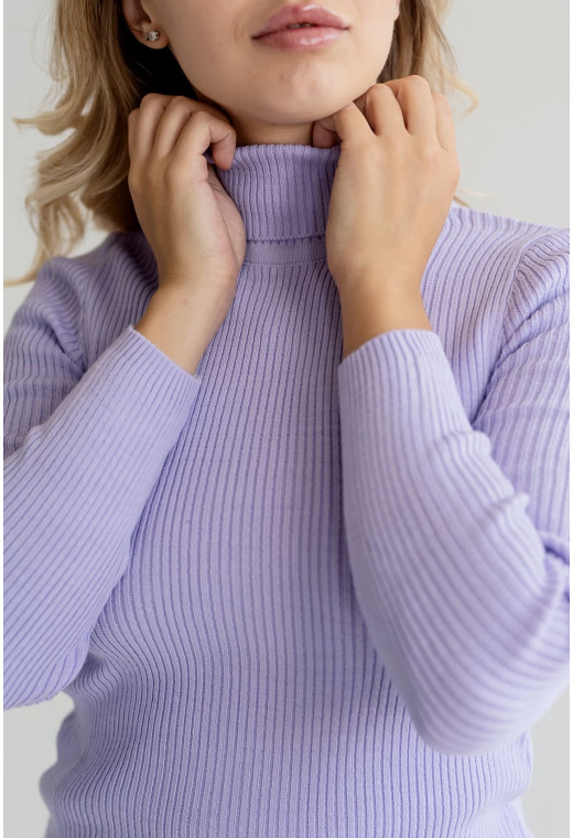 Лавандовий гольф в рубчик — 125908. Maritel. Зображення 2 Лавандовий гольф в рубчик — 125908. Maritel. Зображення 2