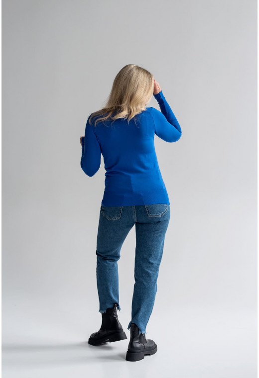 Гольф eлектрик з гудзиками на рукавах —  714314. Maritel. Зображення 2 Гольф eлектрик з гудзиками на рукавах —  714314. Maritel. Зображення 2