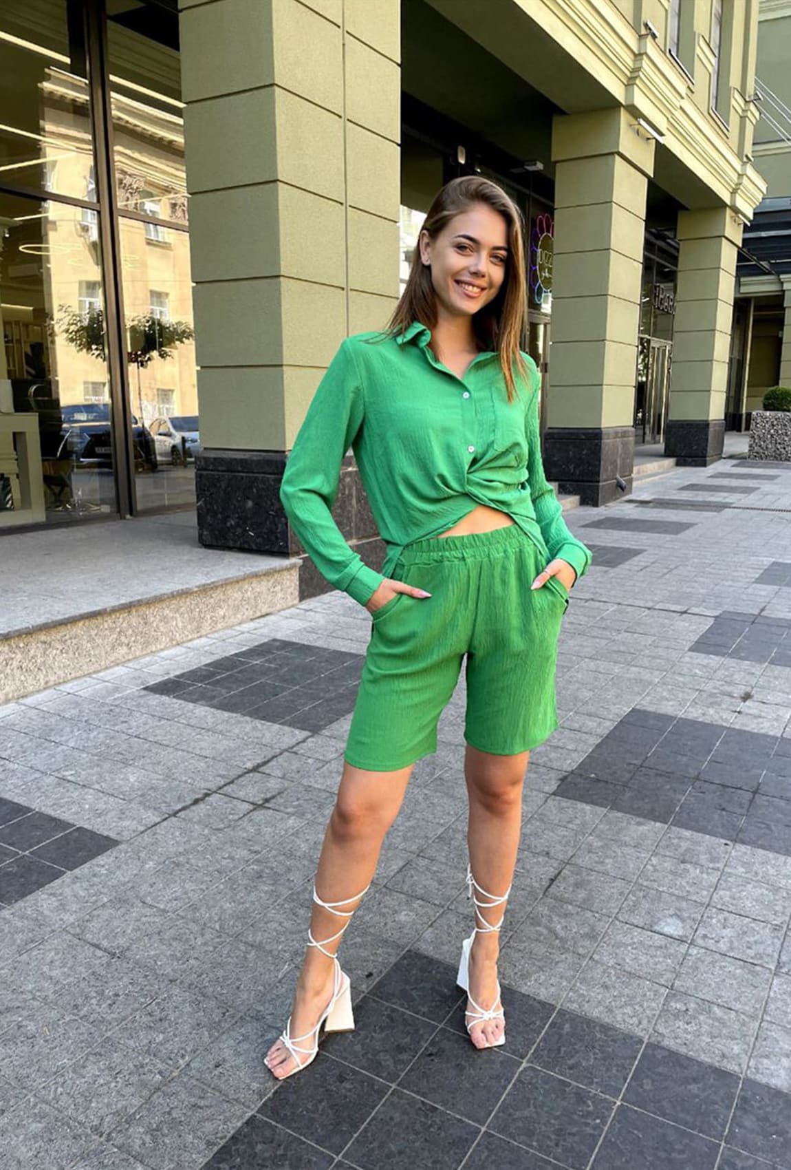 Зелені шорти жатка — 784989. Maritel Зелені шорти жатка — 784989. Maritel