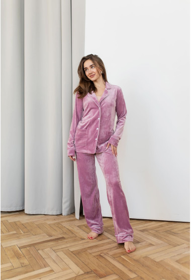 Ліловий костюм кант на ґудзиках . Maritel. Зображення 4