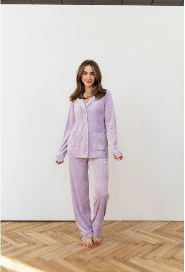 Лавандовий костюм кант на ґудзиках . Maritel. Зображення 6