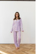 Лавандовый костюм кант на пуговицах — 370390. Maritel Лавандовый костюм кант на пуговицах — 370390. Maritel