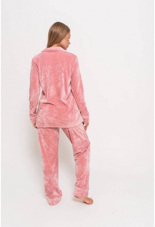 Рожевий костюм кант на ґудзиках — 935150. Maritel. Зображення 2 Рожевий костюм кант на ґудзиках — 935150. Maritel. Зображення 2