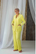 Желтый костюм кант на пуговицах — 907438. Maritel. Изображенние 1 Желтый костюм кант на пуговицах — 907438. Maritel. Изображенние 1