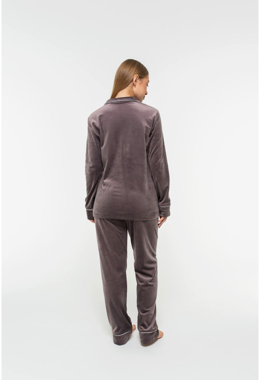 Бронзовый костюм кант на пуговицах — 710840. Maritel. Изображенние 2 Бронзовый костюм кант на пуговицах — 710840. Maritel. Изображенние 2