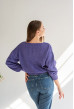 Фіолетовий кардиган вкорочений — 213679. Maritel. Зображення 2 Фіолетовий кардиган вкорочений — 213679. Maritel. Зображення 2