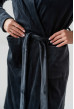 Серый велюровый халат Maritel — 402125. Maritel. Изображенние 4 Серый велюровый халат Maritel — 402125. Maritel. Изображенние 4
