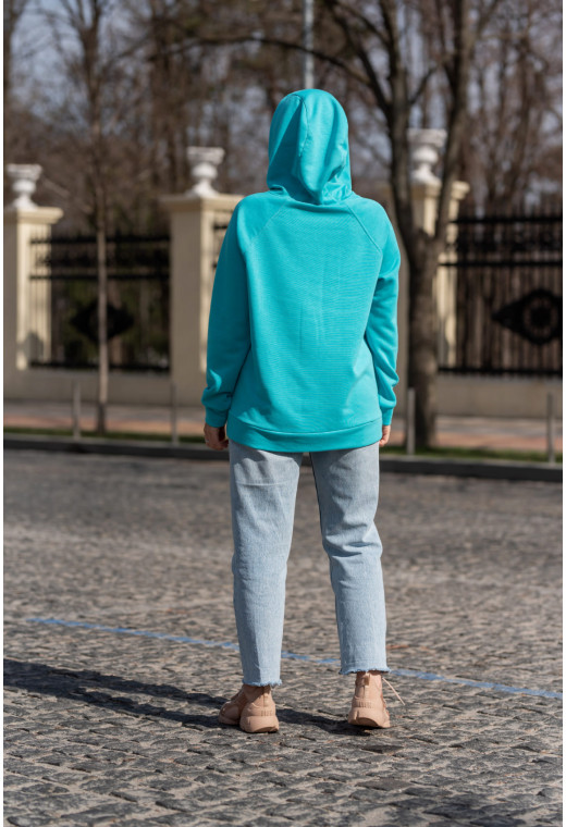 Блакитний худі — 831888. Maritel. Зображення 1 Блакитний худі — 831888. Maritel. Зображення 1