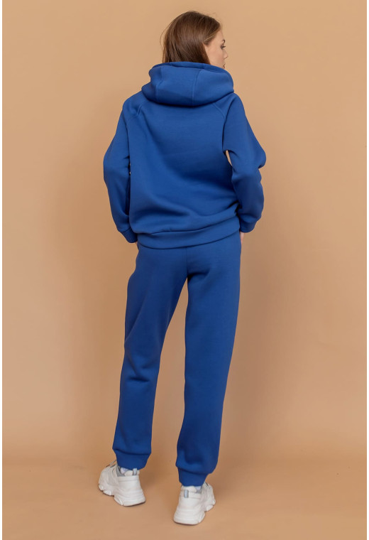 Костюм худи футер с довязом электрик — 557450. Maritel. Изображенние 1 Костюм худи футер с довязом электрик — 557450. Maritel. Изображенние 1