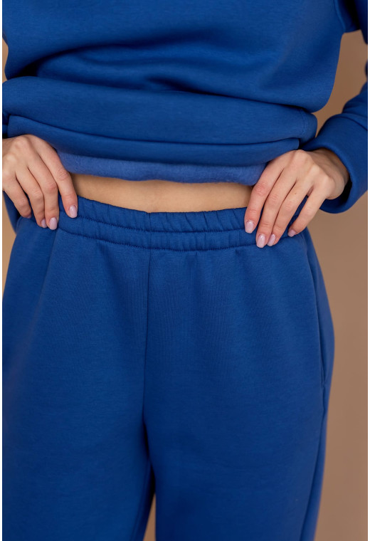 Костюм худи футер с довязом электрик — 557450. Maritel. Изображенние 3 Костюм худи футер с довязом электрик — 557450. Maritel. Изображенние 3