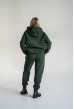 Изумрудный костюм худи футер с довязом — 142739. Maritel. Изображенние 1 Изумрудный костюм худи футер с довязом — 142739. Maritel. Изображенние 1