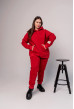 Красный худи футер с довязом — 214214. Maritel Красный худи футер с довязом — 214214. Maritel
