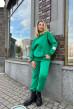 Зеленый костюм худи футер с довязом — 765711. Maritel Зеленый костюм худи футер с довязом — 765711. Maritel