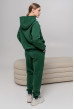 Смарагдовий костюм худі футер з довязом закритий капюшон — 200650. Maritel. Зображення 1 Смарагдовий костюм худі футер з довязом закритий капюшон — 200650. Maritel. Зображення 1