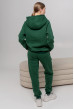 Смарагдовий костюм худі футер з довязом закритий капюшон — 200650. Maritel. Зображення 2 Смарагдовий костюм худі футер з довязом закритий капюшон — 200650. Maritel. Зображення 2