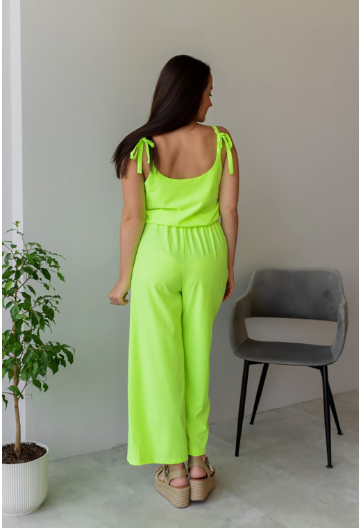 Комбінезон з кюлотами лайм — 144493. Maritel. Зображення 1 Комбінезон з кюлотами лайм — 144493. Maritel. Зображення 1