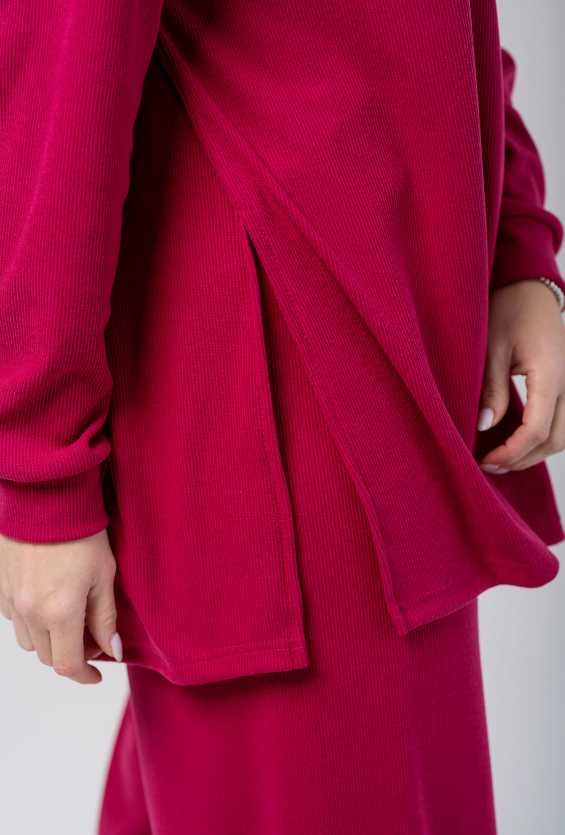 Теракотовий костюм комфорт — 341643. Maritel. Зображення 2 Теракотовий костюм комфорт — 341643. Maritel. Зображення 2