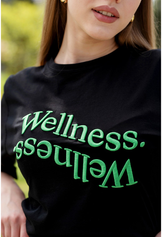 Чорний костюм з велосипедками Wellness — 506565. Maritel. Зображення 2 Чорний костюм з велосипедками Wellness — 506565. Maritel. Зображення 2