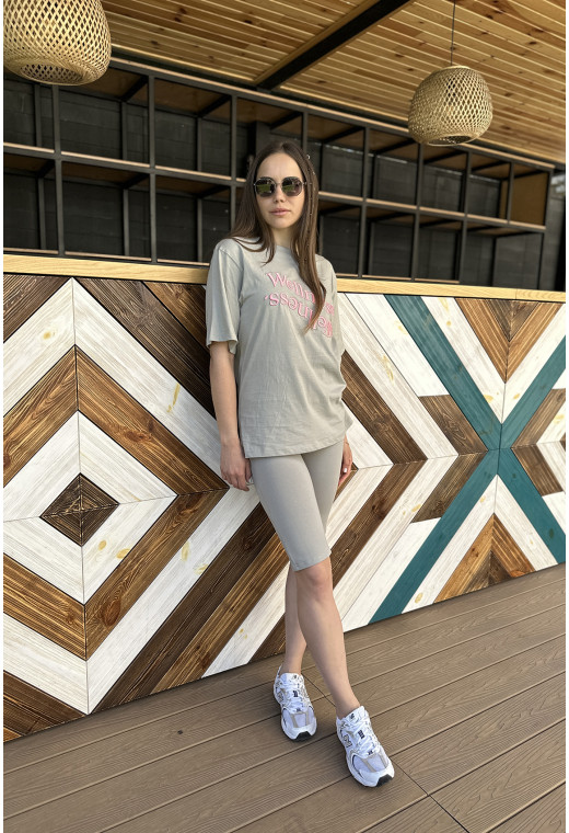 Сірий костюм з велосипедками Wellness — 105086. Maritel. Зображення 3 Сірий костюм з велосипедками Wellness — 105086. Maritel. Зображення 3