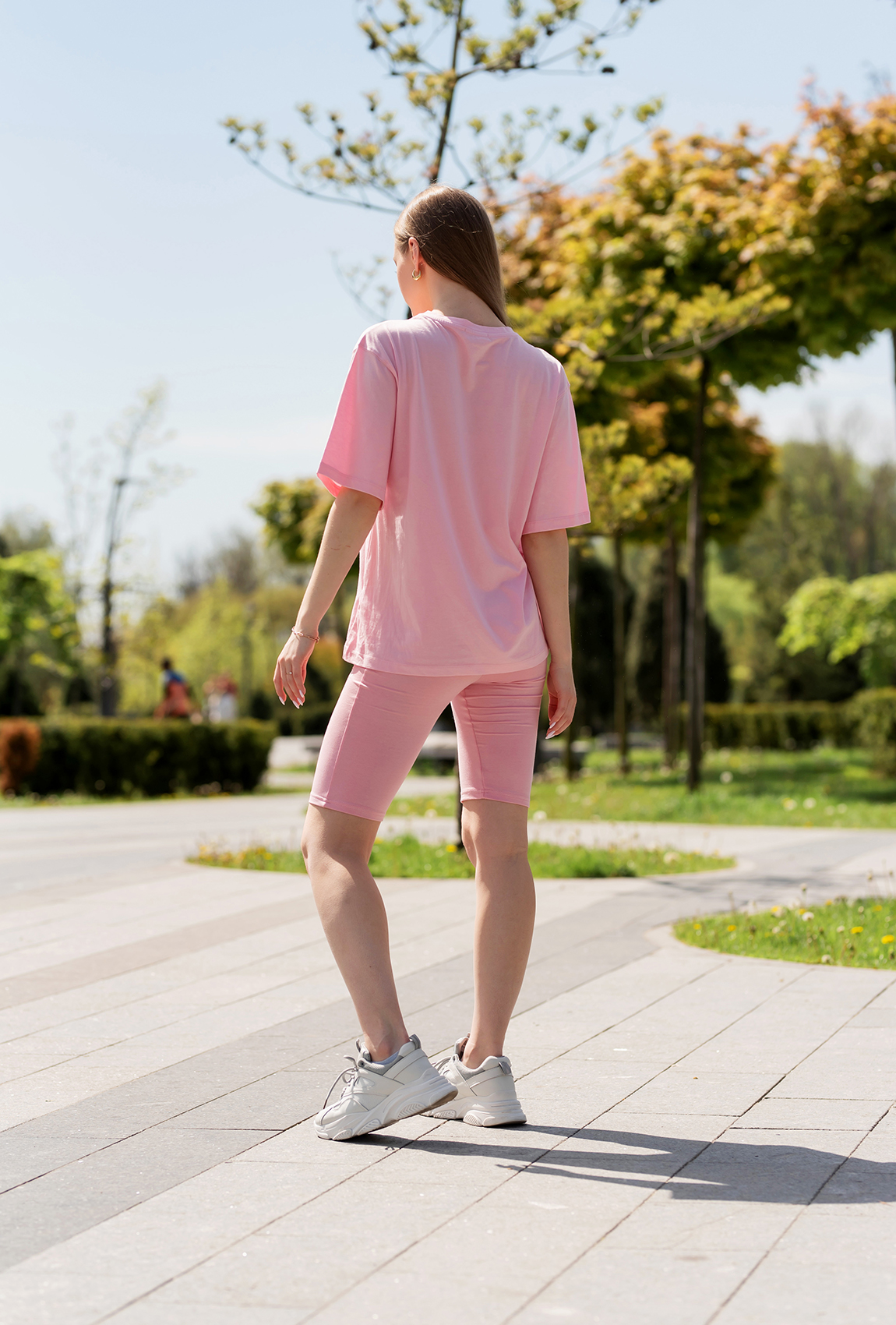 Розовый костюм с велосипедками Wellness  —  890255. Maritel. Изображенние 4 Розовый костюм с велосипедками Wellness  —  890255. Maritel. Изображенние 4