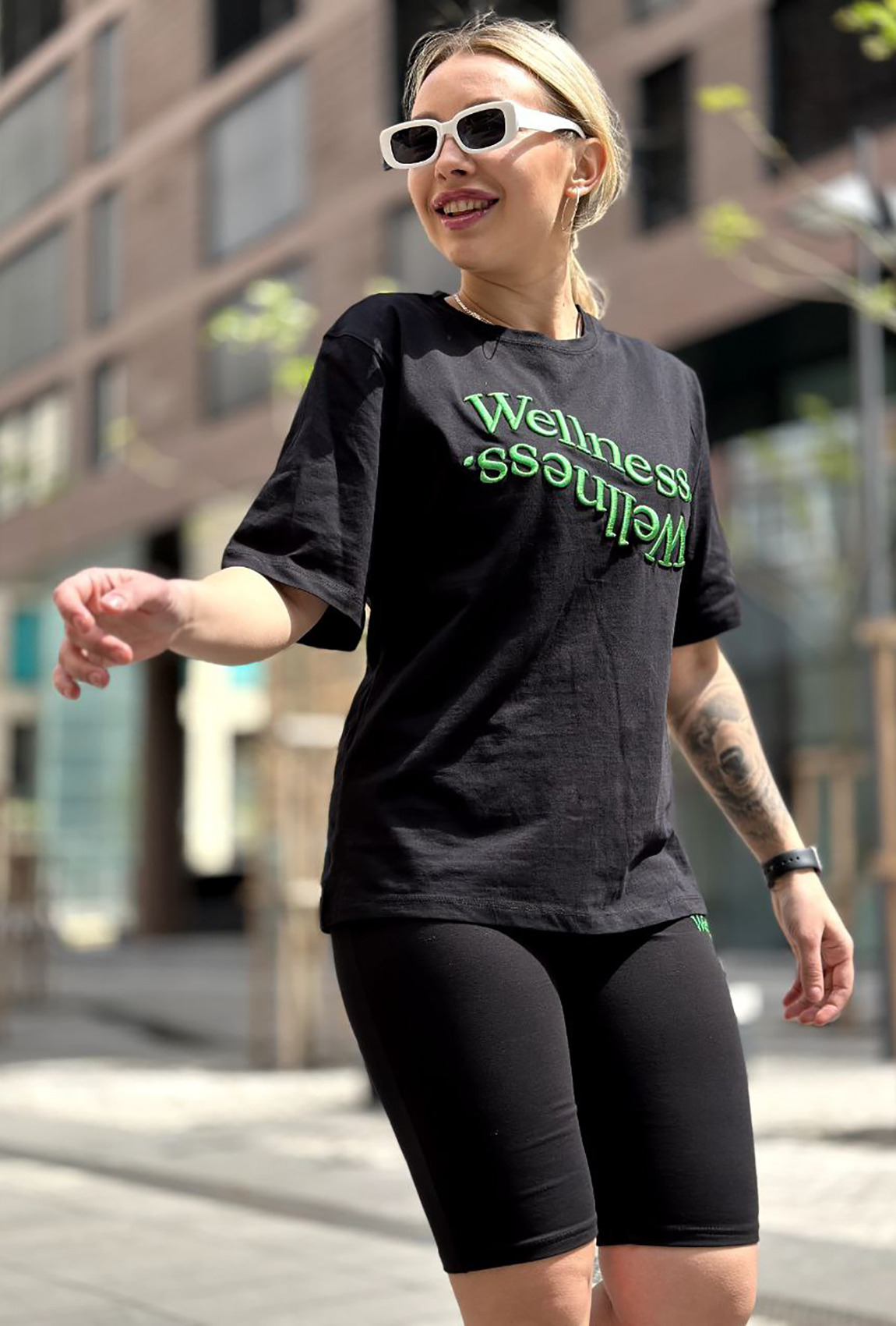 Черный костюм с велосипедками Wellness —  506565. Maritel. Изображенние 7 Черный костюм с велосипедками Wellness —  506565. Maritel. Изображенние 7
