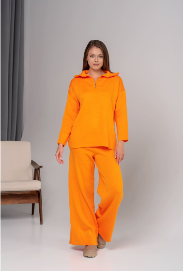 Помаранчевий костюм із блискавкою. Maritel. Зображення 12