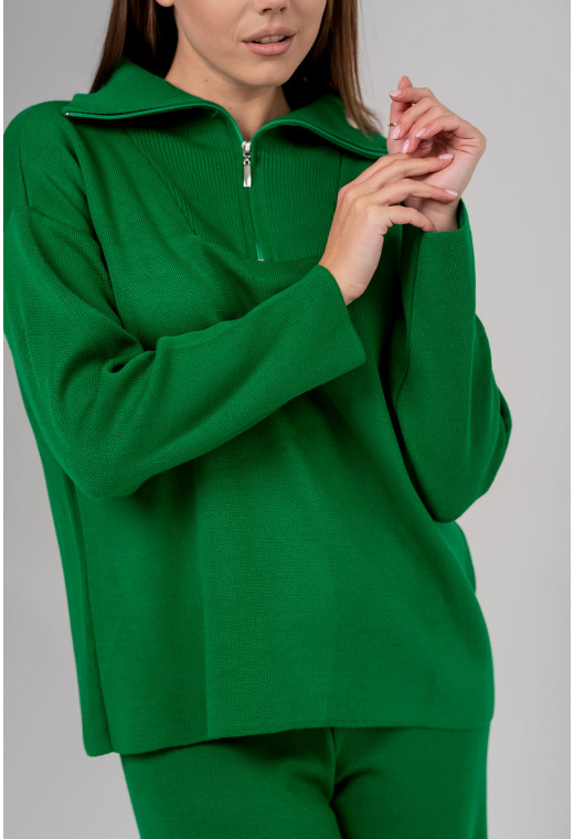 Зеленый костюм с молнией — 765635. Maritel. Изображенние 2 Зеленый костюм с молнией — 765635. Maritel. Изображенние 2