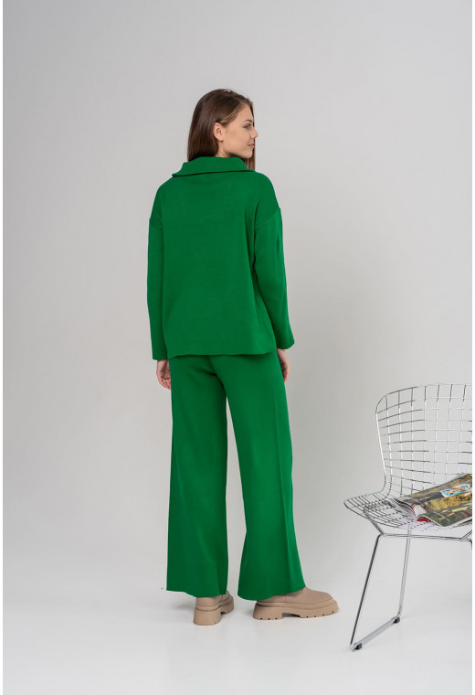 Зеленый костюм с молнией — 765635. Maritel. Изображенние 1 Зеленый костюм с молнией — 765635. Maritel. Изображенние 1