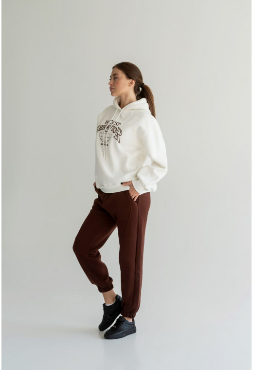 Бело-коричневый костюм Worst BehavioR — 631228. Maritel. Изображенние 2 Бело-коричневый костюм Worst BehavioR — 631228. Maritel. Изображенние 2