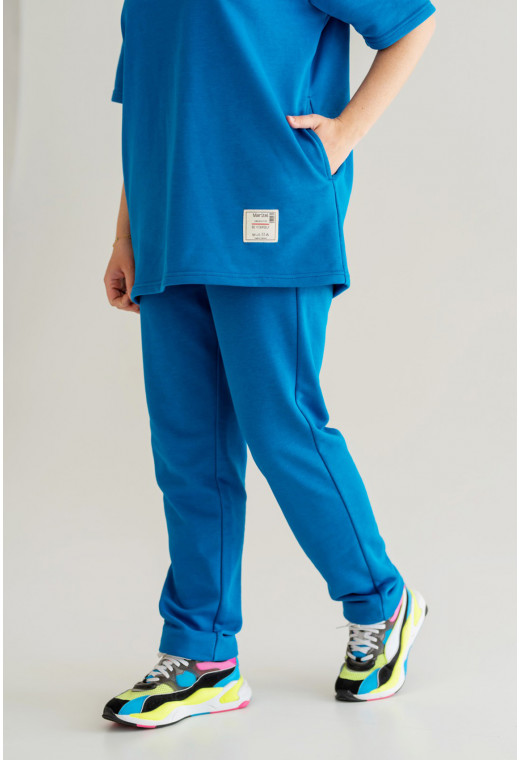 Костюм спортивный с длинной футболкой Электрик — 707723. Maritel. Изображенние 1 Костюм спортивный с длинной футболкой Электрик — 707723. Maritel. Изображенние 1