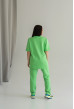 Салатовый спортивный костюм с длинной футболкой — 781689. Maritel. Изображенние 2 Салатовый спортивный костюм с длинной футболкой — 781689. Maritel. Изображенние 2