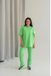 Салатовый спортивный костюм с длинной футболкой — 781689. Maritel Салатовый спортивный костюм с длинной футболкой — 781689. Maritel