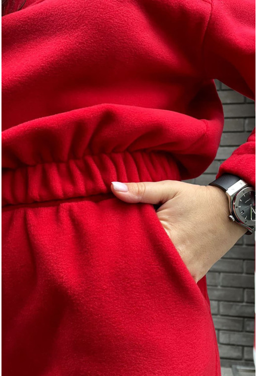 Красный костюм на флисе — 625989. Maritel. Изображенние 2 Красный костюм на флисе — 625989. Maritel. Изображенние 2