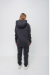 Графитовый спортивный костюм с худи футер — 947043. Maritel. Изображенние 2 Графитовый спортивный костюм с худи футер — 947043. Maritel. Изображенние 2