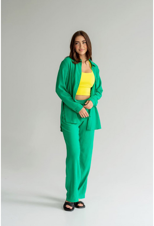 Світло-зелений костюм жатка — 509857. Maritel. Зображення 1 Світло-зелений костюм жатка — 509857. Maritel. Зображення 1