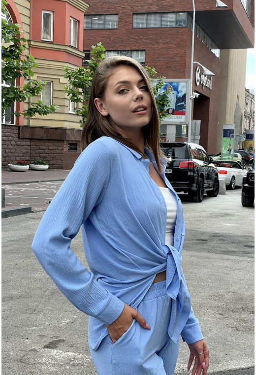 Блакитний костюм жатка — 753097. Maritel. Зображення 2 Блакитний костюм жатка — 753097. Maritel. Зображення 2