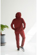 Бордовий костюм худі петля — 902261. Maritel. Зображення 1 Бордовий костюм худі петля — 902261. Maritel. Зображення 1