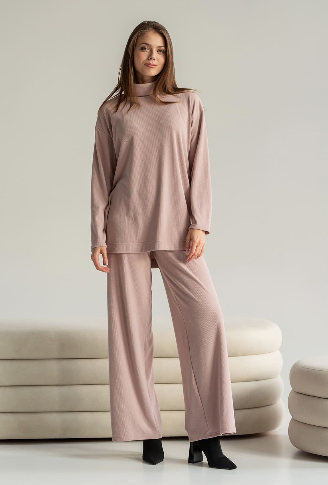 Костюм комфорт пудра — 878677. Maritel Костюм комфорт пудра — 878677. Maritel
