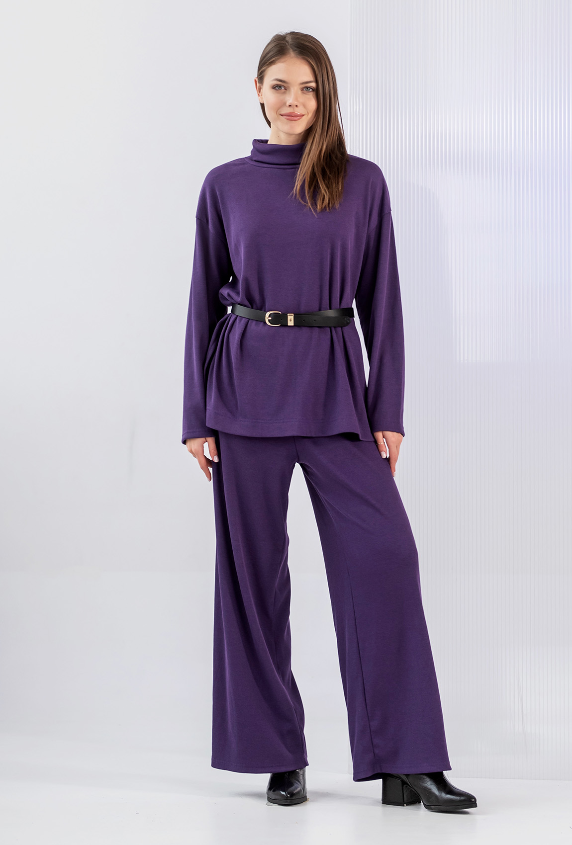 Фиолетовый костюм комфорт — 395082. Maritel Фиолетовый костюм комфорт — 395082. Maritel