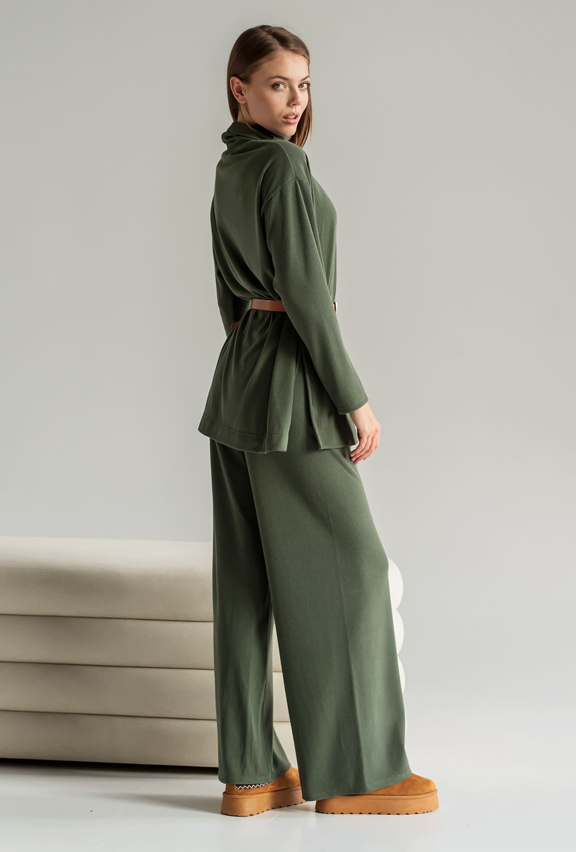 Костюм комфорт хаки — 297306. Maritel. Изображенние 1 Костюм комфорт хаки — 297306. Maritel. Изображенние 1