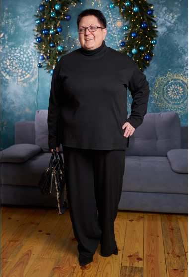 Повседневный черный костюм. Maritel. Изображенние 9