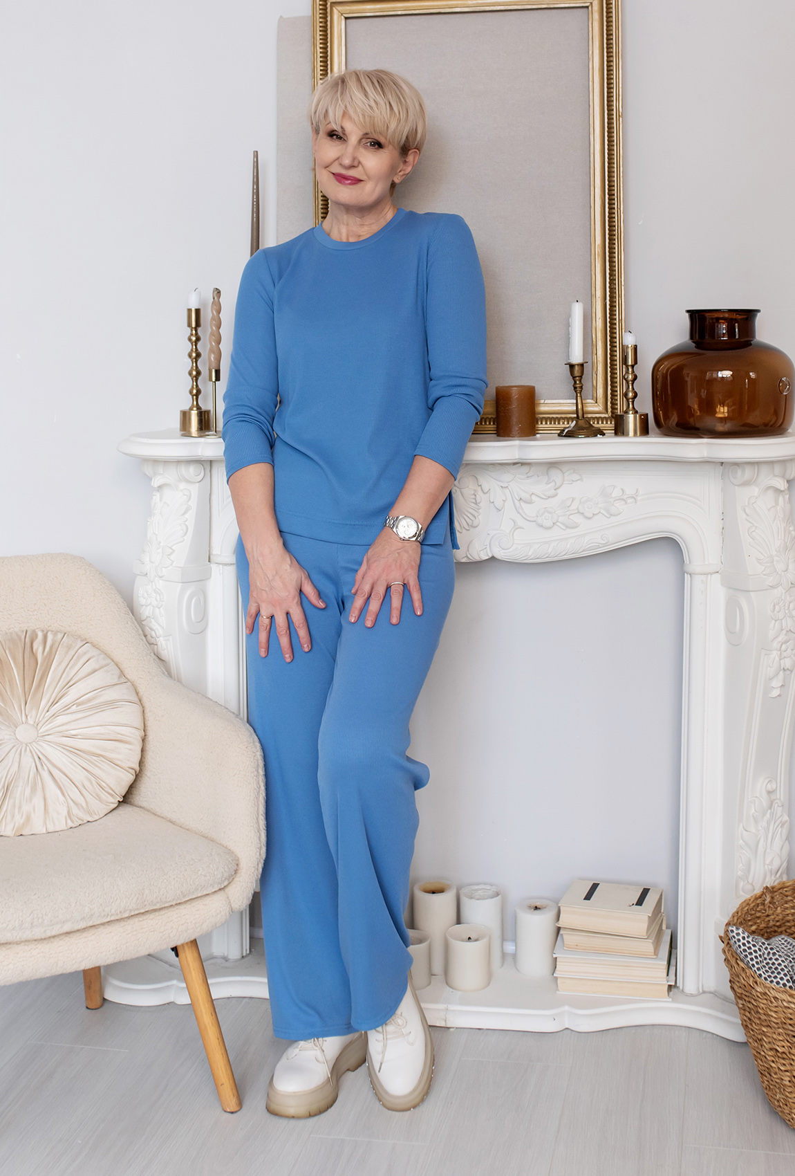 Костюм Натали джинс — 801956. Maritel Костюм Натали джинс — 801956. Maritel