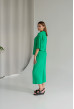 Зеленый льняной костюм с кюлотами — 528644. Maritel. Изображенние 1 Зеленый льняной костюм с кюлотами — 528644. Maritel. Изображенние 1