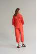 Терракотовый льняной костюм с кюлотами — 761683. Maritel. Изображенние 1 Терракотовый льняной костюм с кюлотами — 761683. Maritel. Изображенние 1