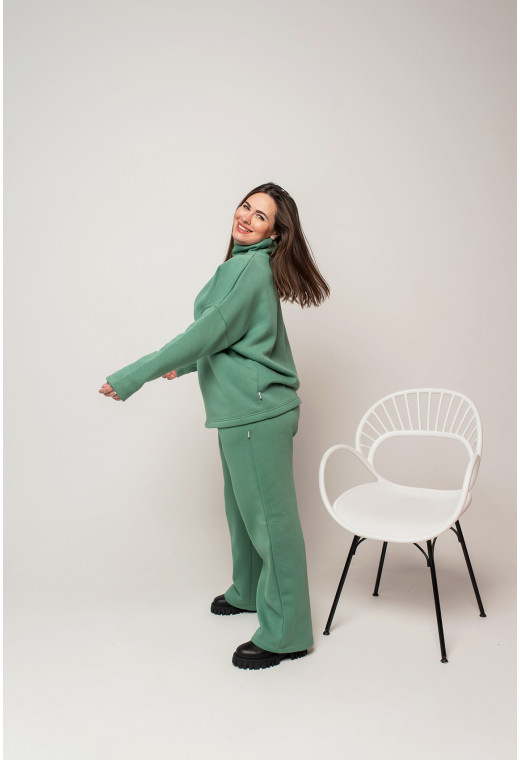 Оливковый костюм футер — 411289. Maritel. Изображенние 1 Оливковый костюм футер — 411289. Maritel. Изображенние 1